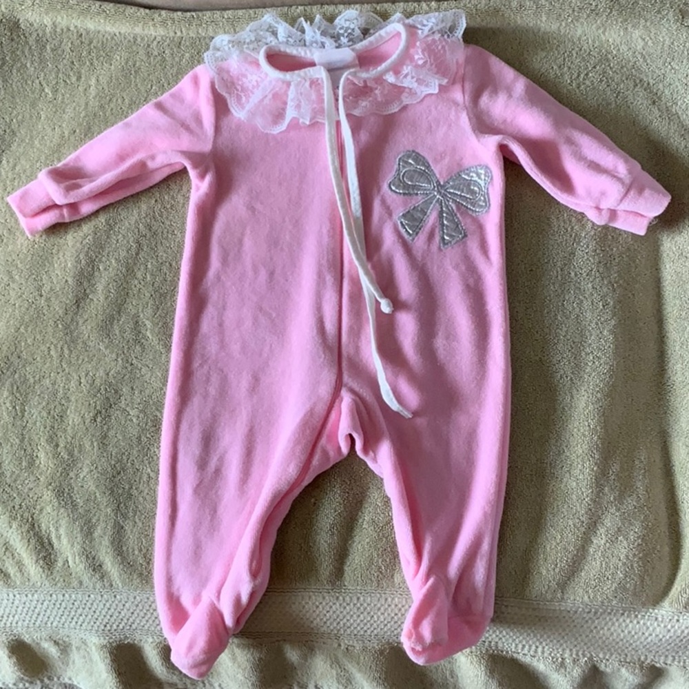 Vintage Baby Footed Onesie